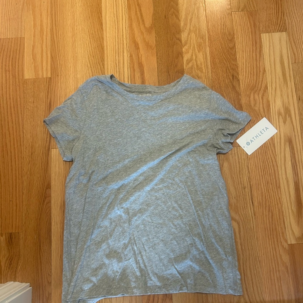 Gray Athleta Kids T-Shirt